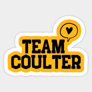 Team Coulter Sticker